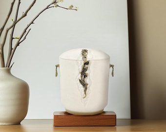 Composite Cremation Urn KP 02, Cremate Urn For Ashes Adult, Memorial Casket, Urne pour Cendres