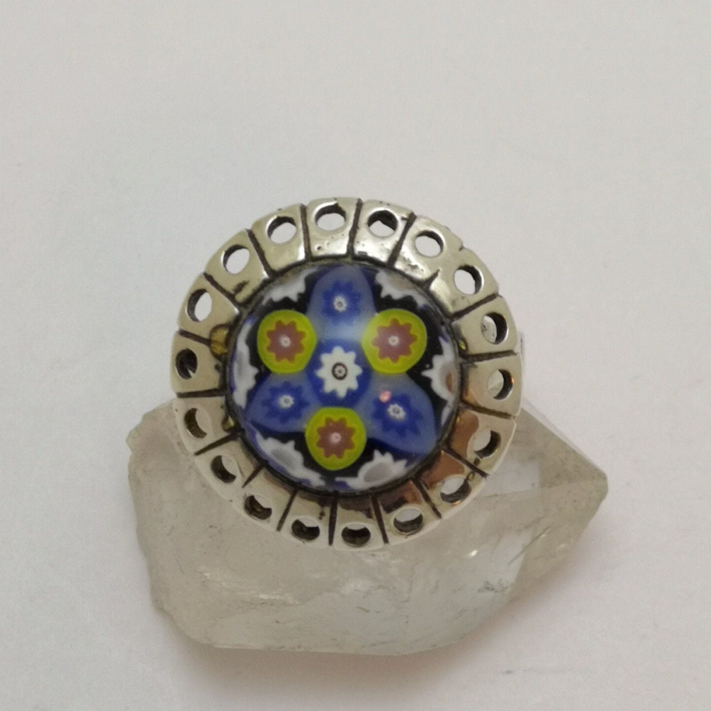 Caithness Glass Ring - Etsy UK