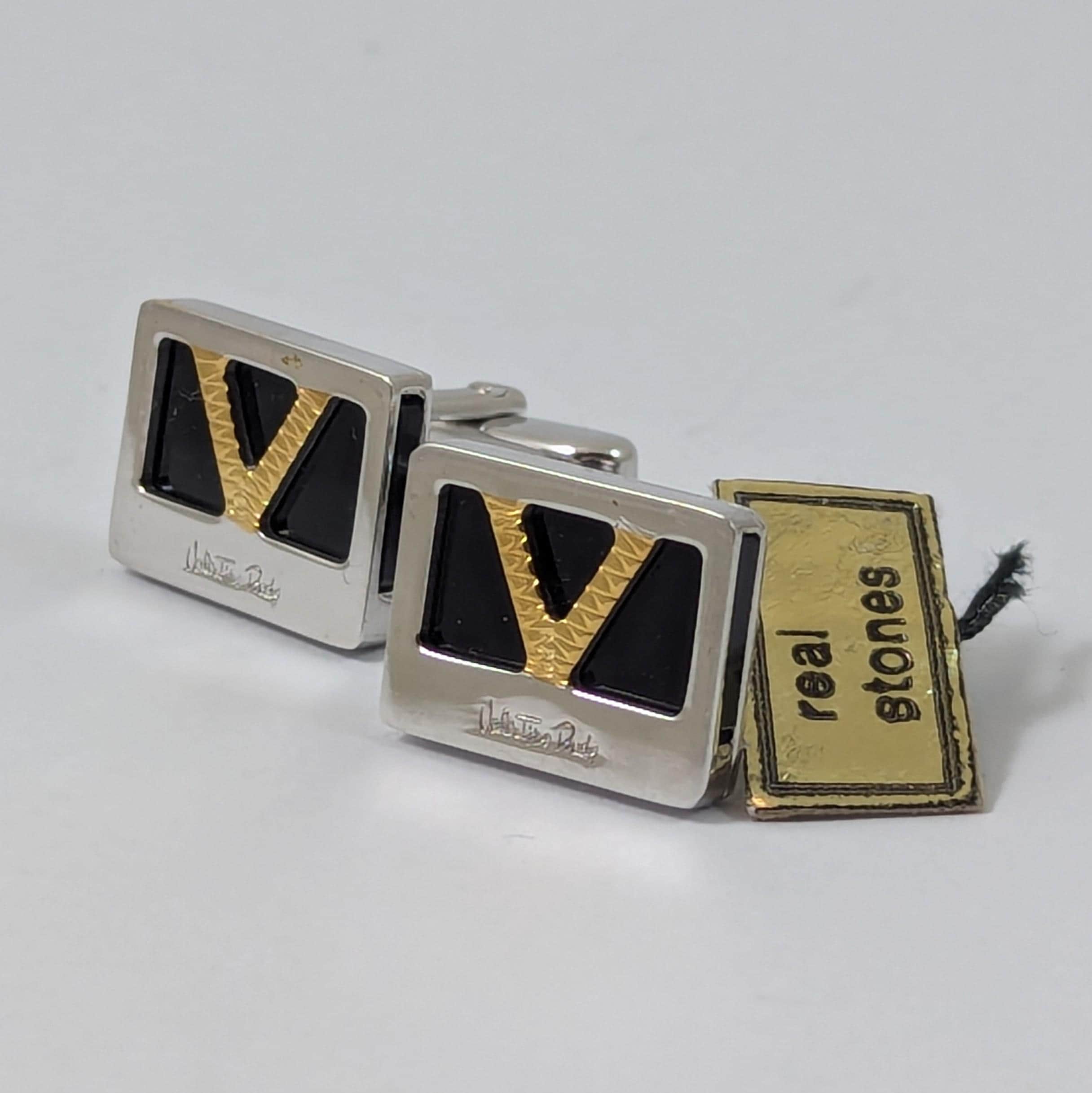Valentino Cufflinks - Etsy