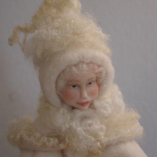 OOAK Christmas Art Doll by Bonnie Jones SALE