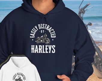 Vintage Harley Davidson USA Motorcycle Black Sweatshirt - Etsy India