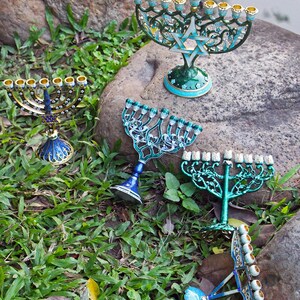 Mini hanukkah candle holder