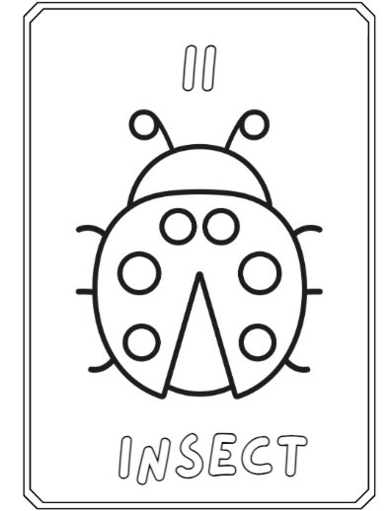 Printable Animal Alphabet Coloring Book, Educational Coloring Pages - Etsy