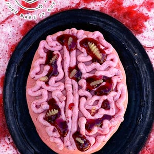 Stuffed Raspberry Almond Brain Cookie Recipe