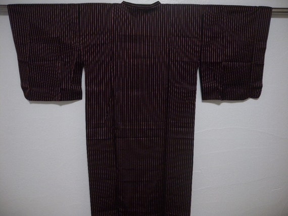 Vintage michiyuki S2853, black colored  silk - image 5