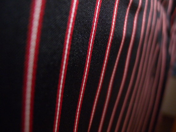 Vintage michiyuki S2853, black colored  silk - image 7