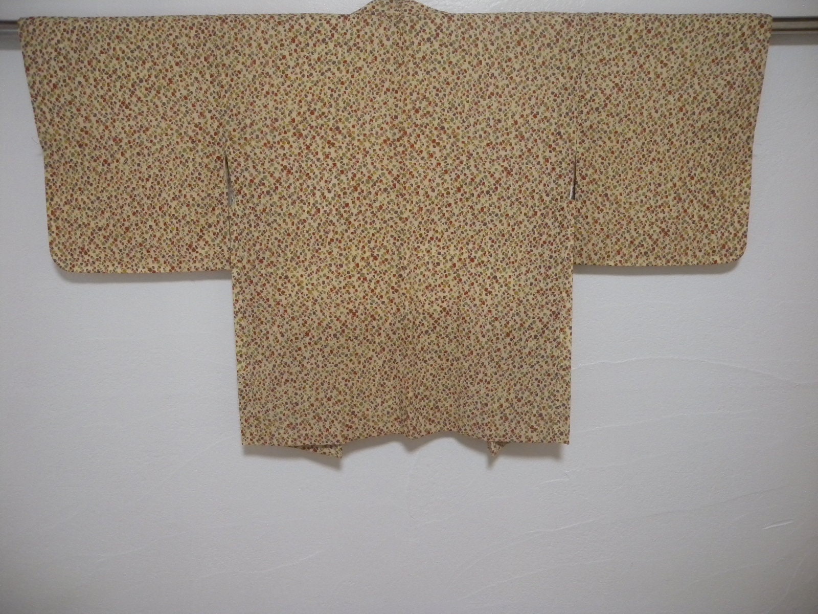 はるのり　1105040 Vintage Haori LS 2340, Light Yellow Colored Silk - Etsy