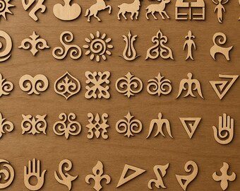 Asian Ornament Templates: Laser Cut DXF Files (Digital Download)