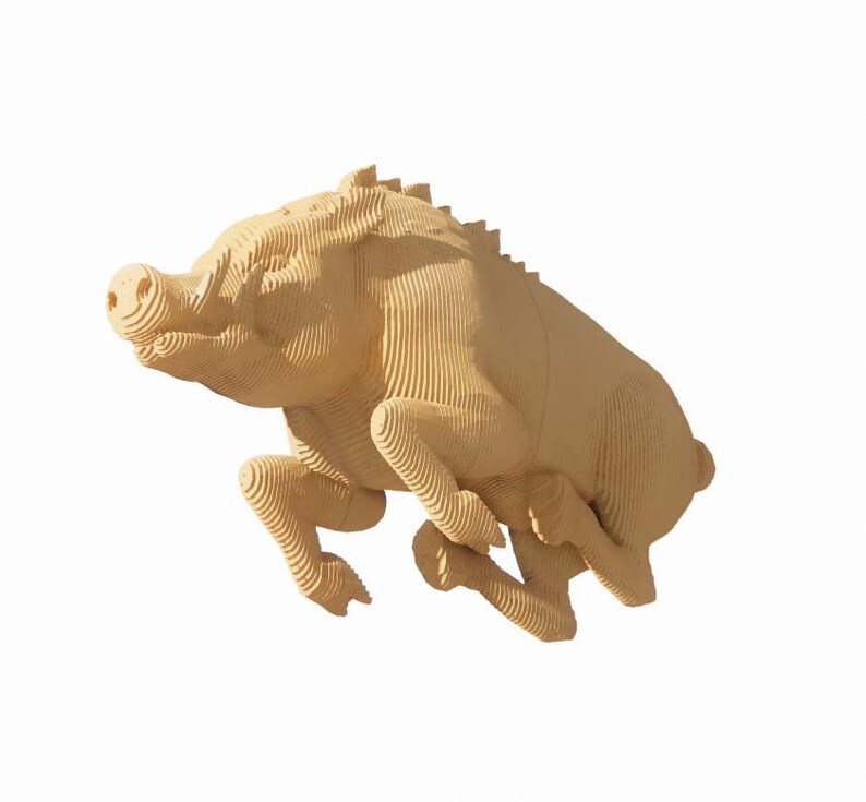 Arkansas Razorback Laser Cut File – 3mm Plywood Layered Boar – 50cm Diy ...