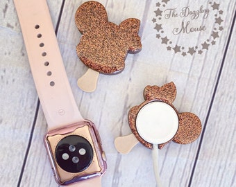 3D Printed Mouse Chocolate Ice Cream Apple Watch Charger Cover