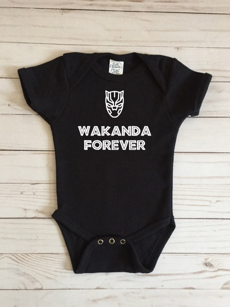 Black Panther T-Shirt Wakanda Forever King T/'Challa Avengers