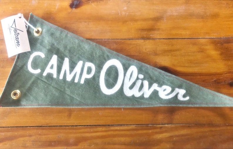 CUSTOM Personalized Camp Pennant image 2