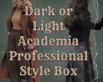 Professional Style Box: Dark/Light Academia