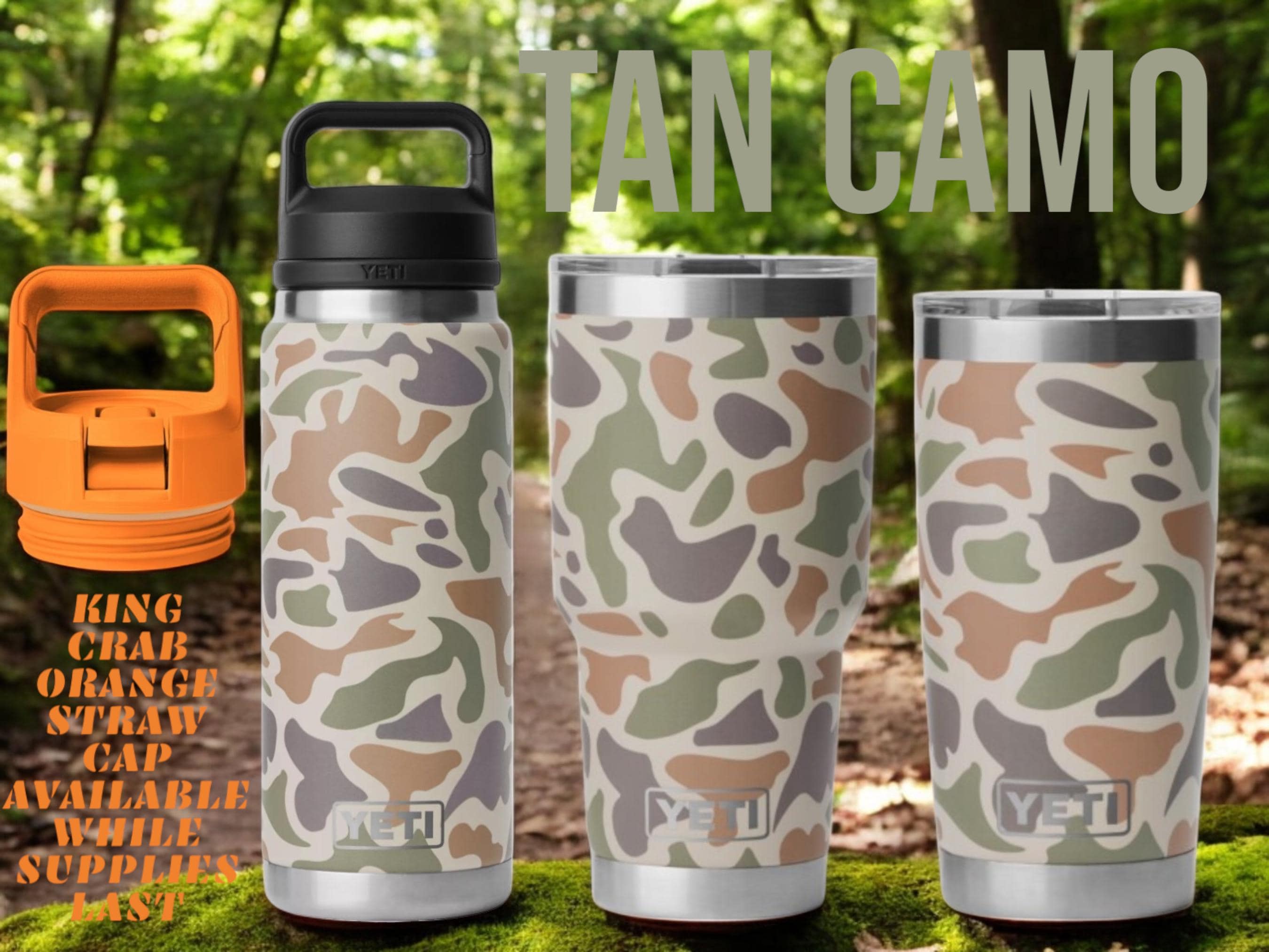 【新品、未使用】YETI ショットグラス　CAMO柄 新品未使用/限定色】YETI ショットグラス4個セット 迷彩 CAMO