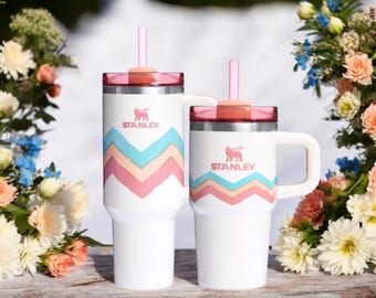 Vaso Stanley Cream Egg-Cellence 2025 - Vaso Quencher Flowstate personalizado con grabado láser de 40 oz o 20 oz - Pascua, Regalo de Pascua, Pee-peep