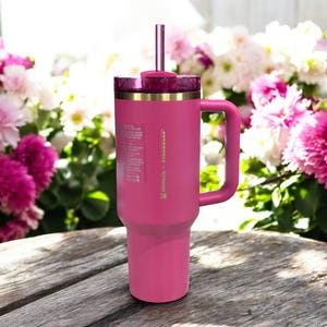 Pink Starbucks X Stanley Tumbler - Etsy