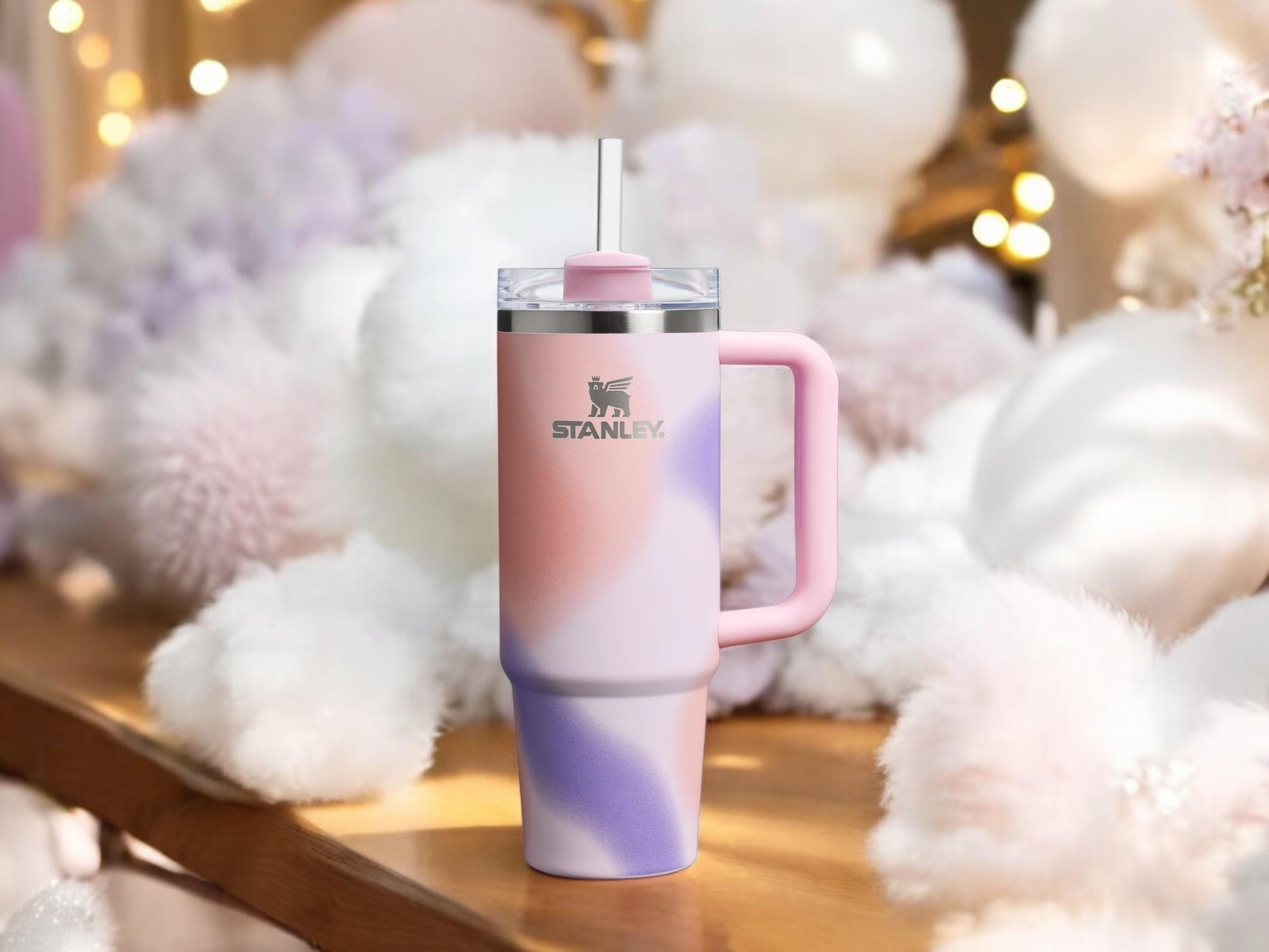 Stanley Rose Petal Motion - Personalized Laser Engraved 40oz, 30oz