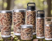 YETI - Wetlands Camo - Personalized Laser Engraved 30oz, 20oz