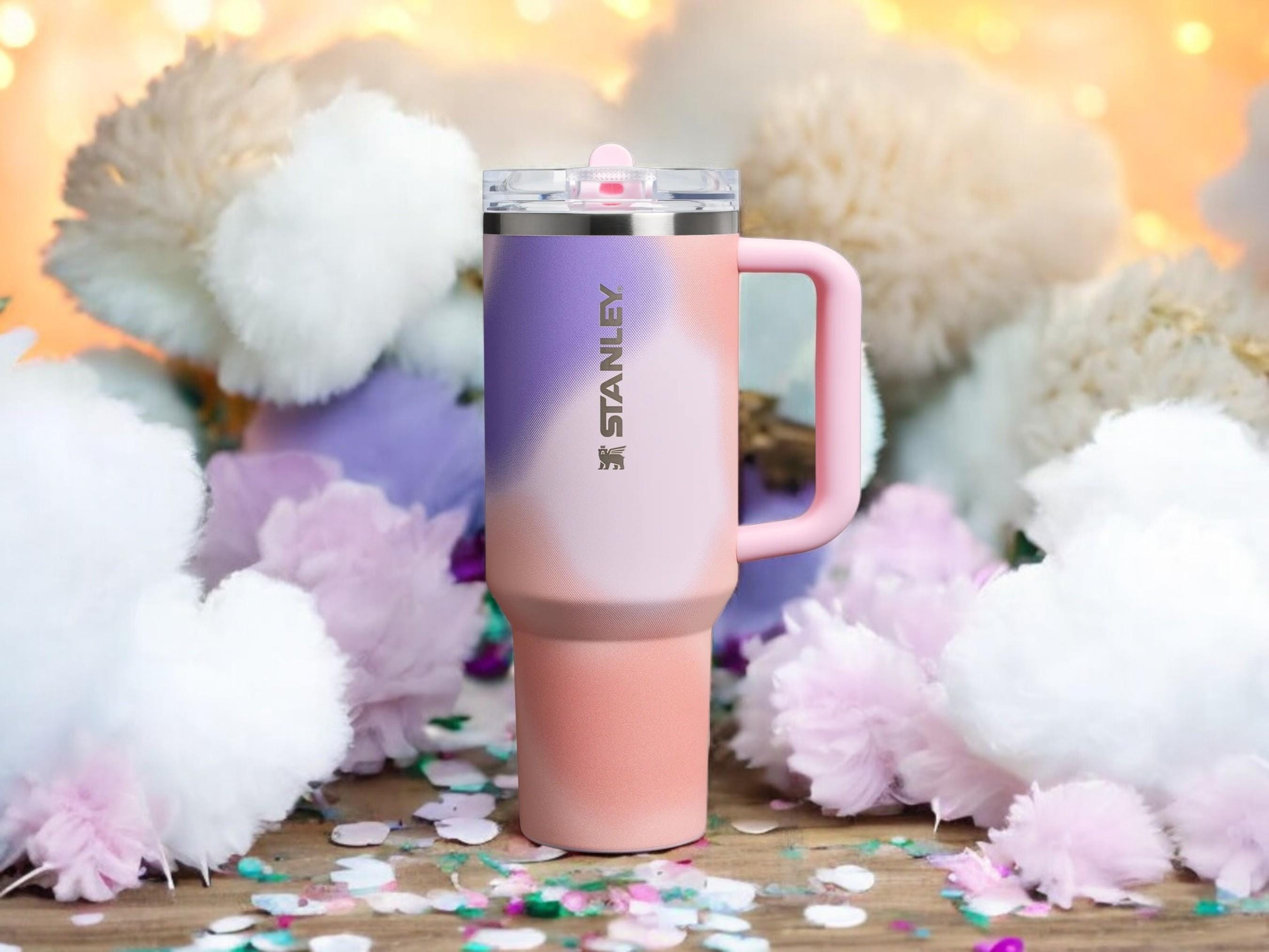 Stanley Rose Petal Motion - Personalized Laser Engraved 40oz, 30oz