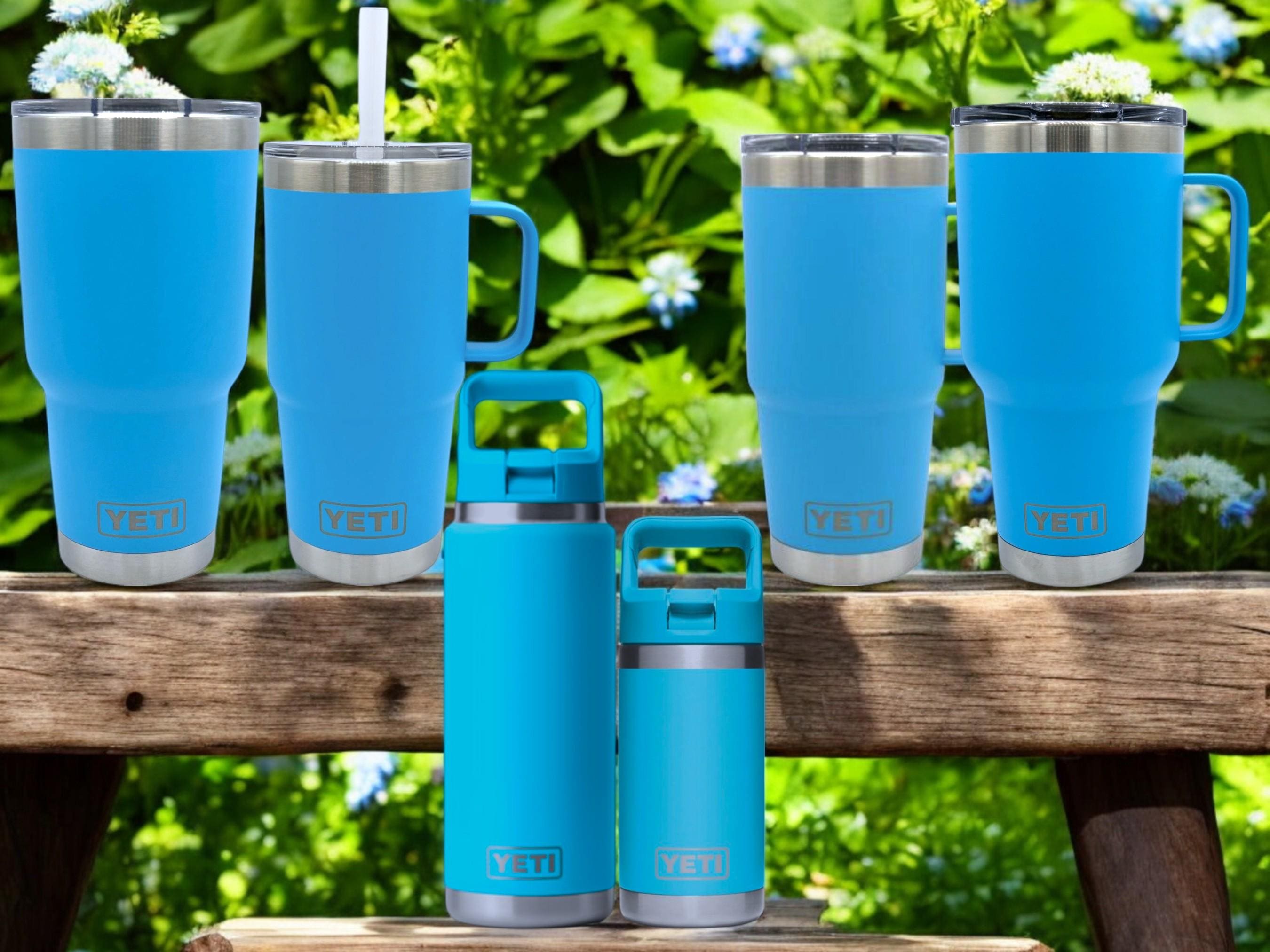 YETI - レーザー刻印入り 30オンス タンブラー、25オンス ストローマグ 