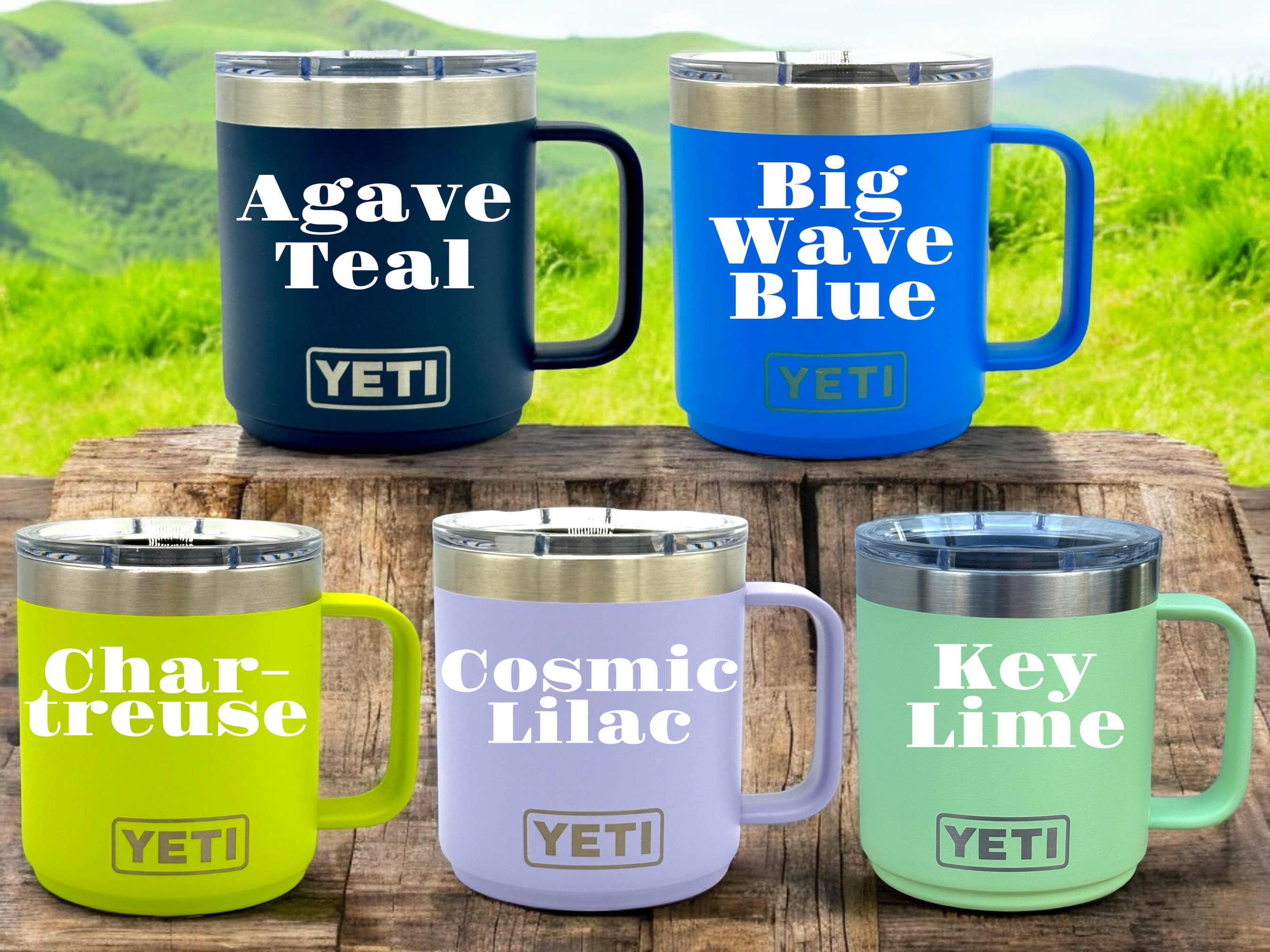 24春新色 YETI MUG 10oz Agave teal US公式新品 YETI Agave Teal – Fiddle Stix Boutique