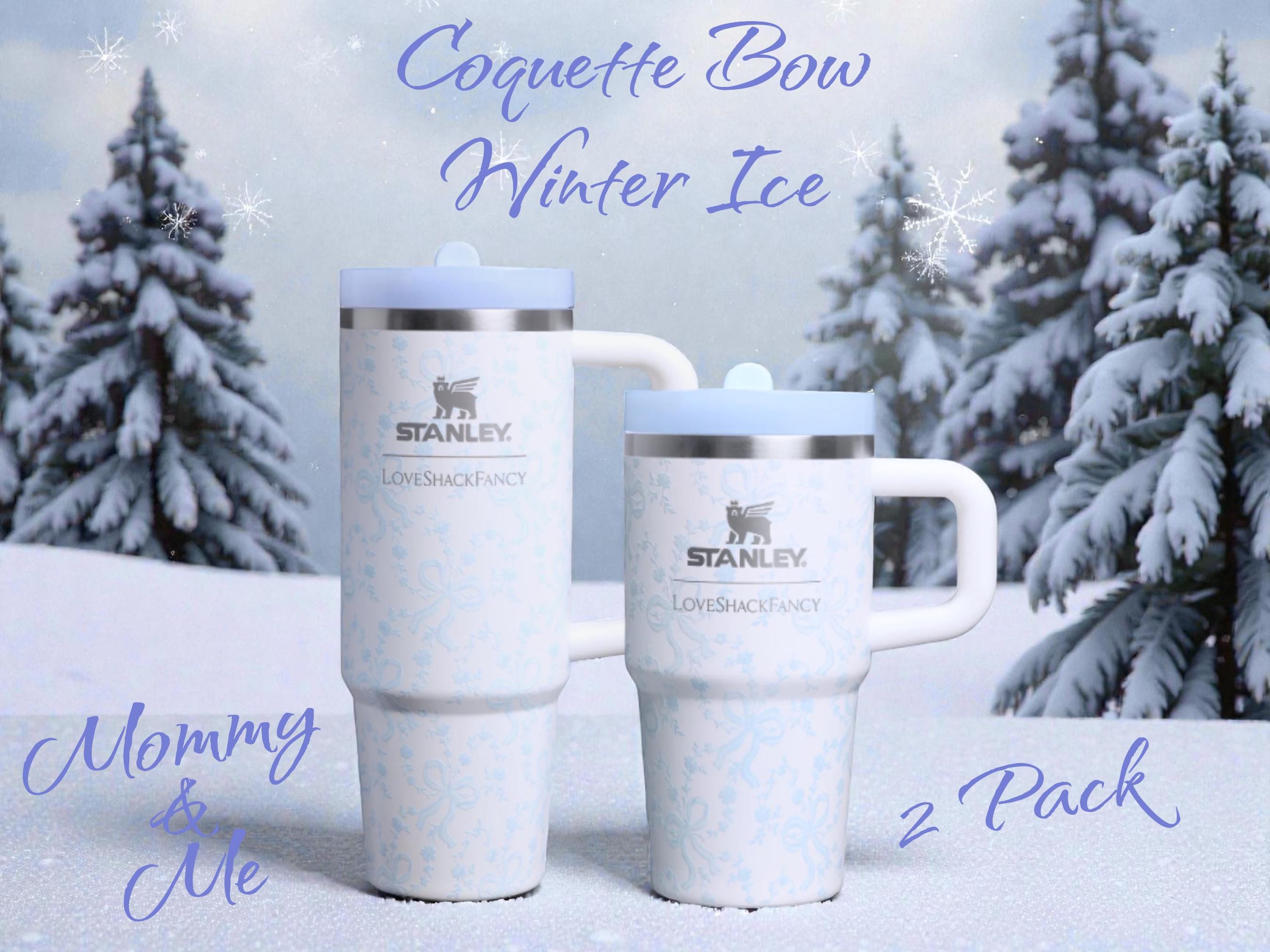 Stanley X LSF Holiday Coquette Bow Winter Ice - Personalized Laser  display picture 1
