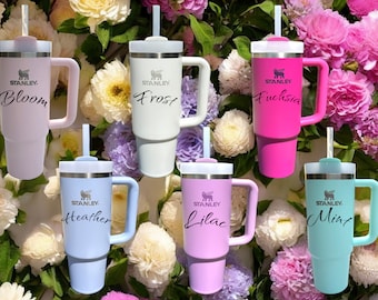 Stanley - Gepersonaliseerde lasergegraveerde 30oz H2.0 blusbeker flowstate - Kies een kleur!!
