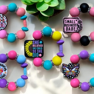 Dije con forma de mango de Stanley - Pulsera con forma de mango de Stanley - Inspiradora, motivadora y edificante