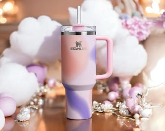 Stanley Rose Petal Motion - Personalized Laser Engraved 40oz, 30oz