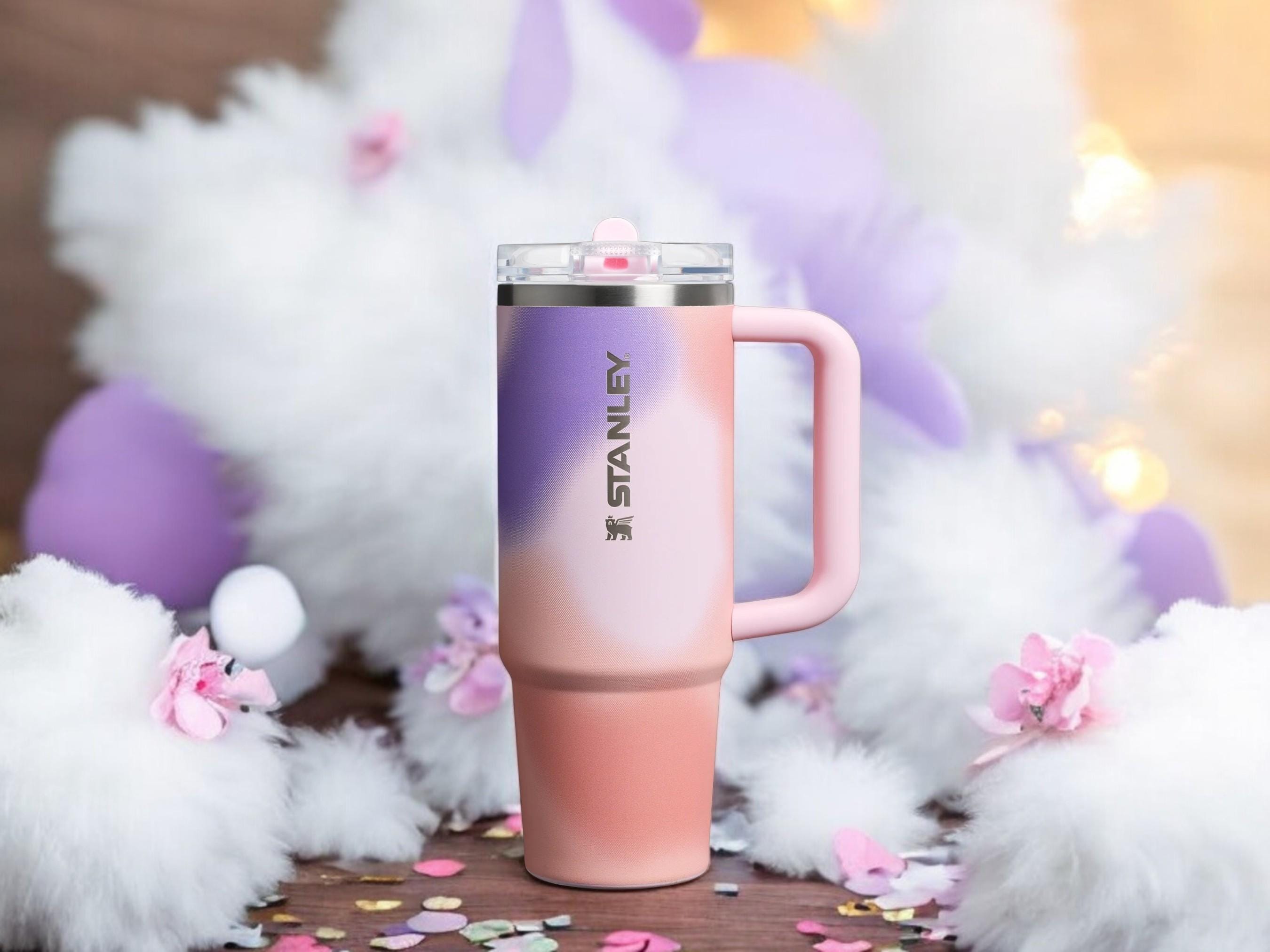 Stanley Rose Petal Motion - Personalized Laser Engraved 40oz, 30oz