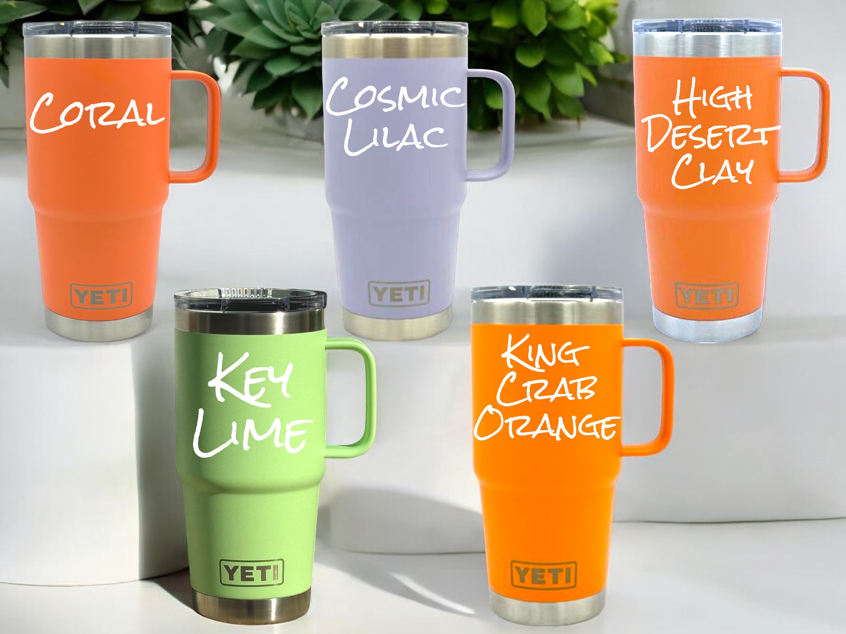 Yeti Coral Yeti 30 Oz Tumbler Orange 20oz Yeti UK