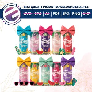 Bebida de verano con lazo coqueto Svg Png, jugo PNG, vibras de verano calientes PNG, bebida helada femenina Clipart Png, diseño divertido y moderno PNG, archivo de corte SVG Cricut