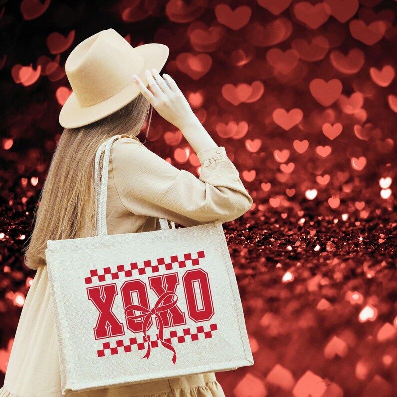 XOXO Svg Png, Valentine's Day Svg Png, Retro Valentine XOXO Svg Png ...