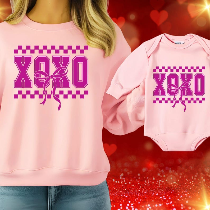 XOXO Svg Png, Valentine's Day Svg Png, Retro Valentine XOXO Svg Png ...