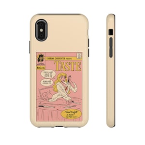 Sabrina Carpenter Comic Phone Case