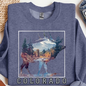 Maglietta Colorado, maglietta Colorado Mountains per escursioni, maglietta Colorado Rocky Mountain, maglietta Colorado Lover, maglietta retrò, maglietta per le vacanze in Colorado