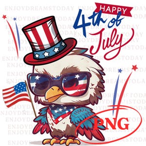 4th of July png, Happy Independence day Png, Patriotic Png Memorial Day PNG Instant Download Eagle flag America png, 4th of july popular png