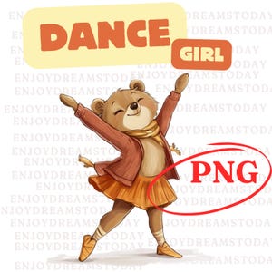 Dance Girl PNG digital Download Instant Download ballet dancer png custom dance lover png dance performance ballet dancer ballerina