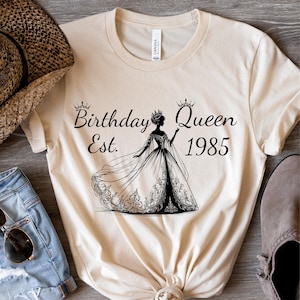 Geburtstag Königin Shirt Geschenk für Geburtstag Königin Geburtstag Königin Sweatshirt Niedlicher Geburtstag Pullover für Frauen Königin Geburtstagsgeschenk für ihr Shirt