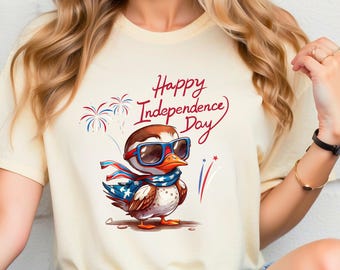 Shirt Amerikaanse adelaar: patriottisch T-shirt van 4 juli