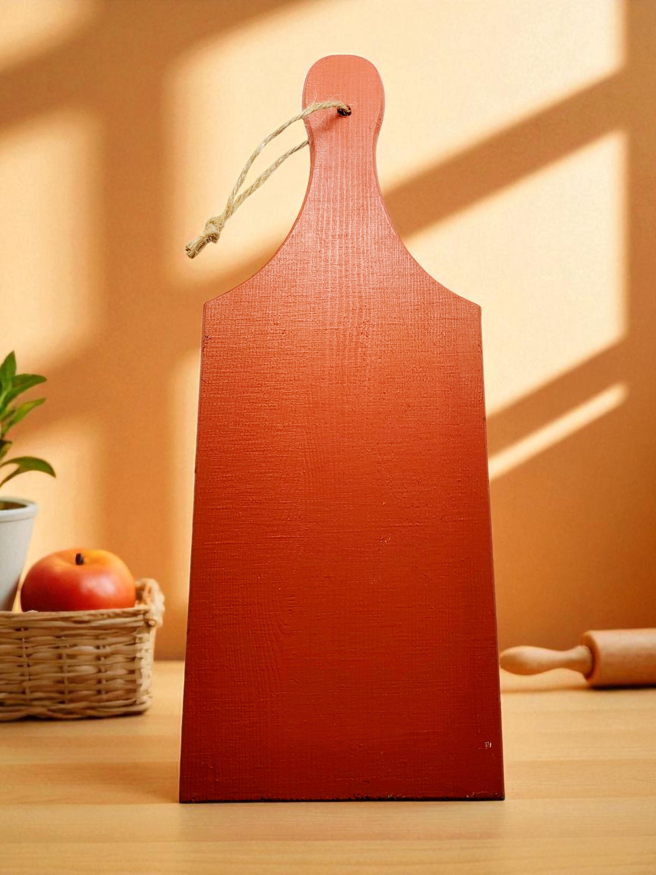 Small Wooden Autumn Scene Cutting Board - Fall Kitchen Decor, Decorative Cutting Board, Housewarming Gift, Seasonal Home Decor, Charcuterie - Thumbnail 5