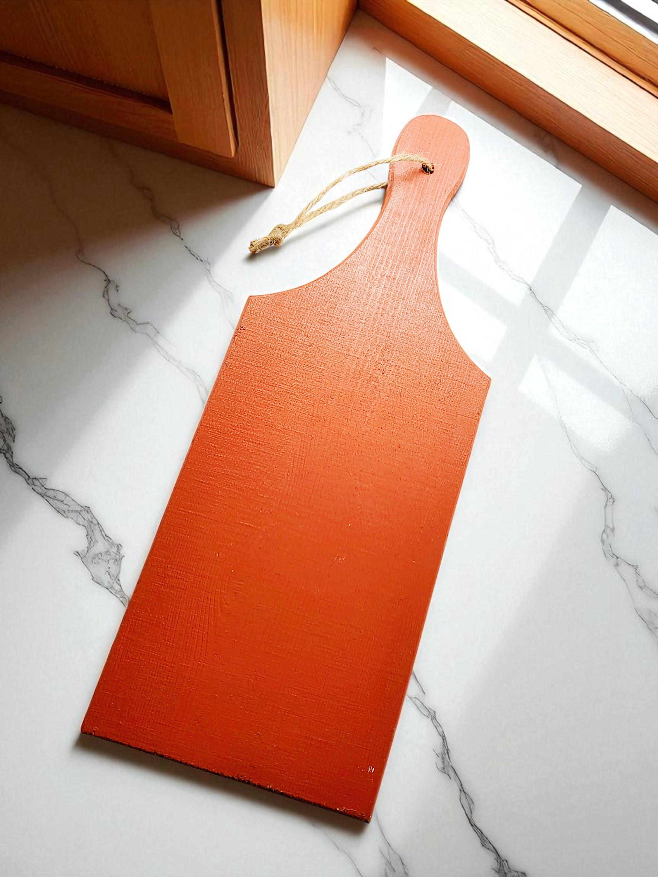 Small Wooden Autumn Scene Cutting Board - Fall Kitchen Decor, Decorative Cutting Board, Housewarming Gift, Seasonal Home Decor, Charcuterie - Thumbnail 6