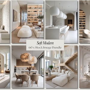 60 Photos de stock de haute qualité Photos de design d&#39;intérieur moderne Esthétique minimaliste Belles images commerciales IG Images commerciales de Post Interiors AI IG