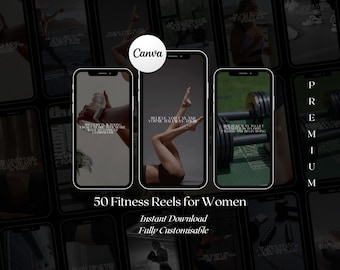 50 Fitness Reels for Women: Gym Motivation Videos (Instagram & TikTok)