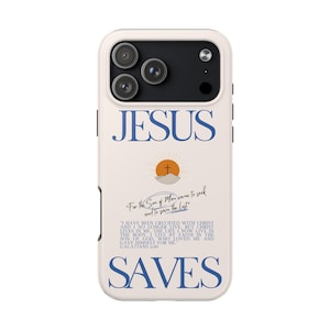 Jesus Phone Case | Cover For iPhone 17 16 15 14 13 12 Mini Plus Pro Max 11 7 8 XR | By KingdomCultureMerch image 10