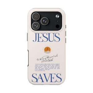 Jesus Phone Case | Cover For iPhone 17 16 15 14 13 12 Mini Plus Pro Max 11 7 8 XR | By KingdomCultureMerch image 9