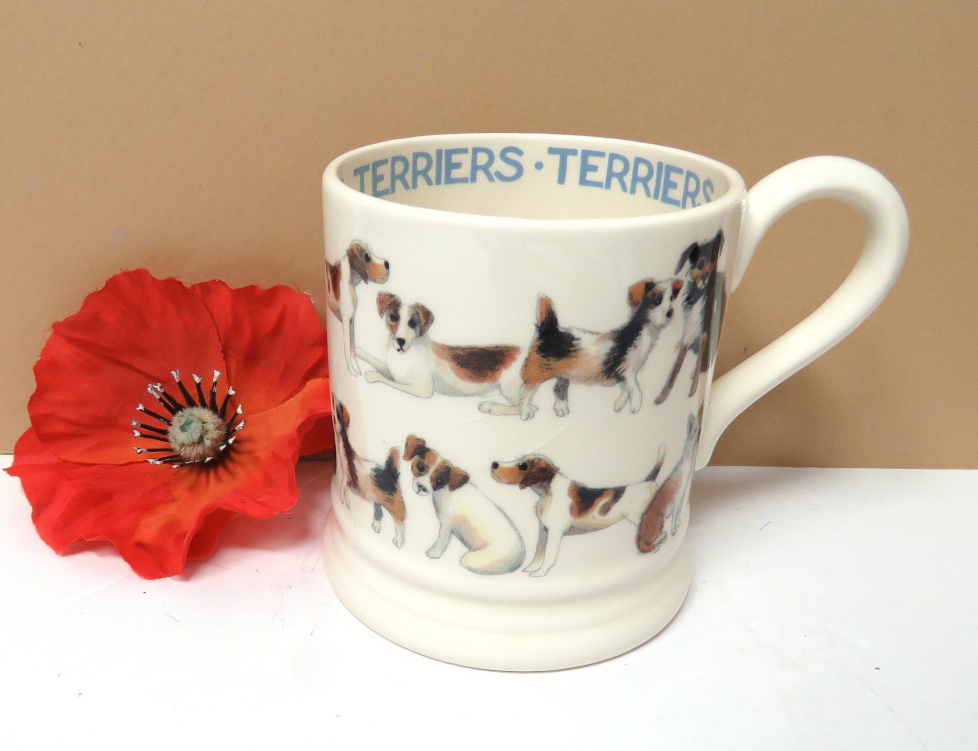 Emma bridgewater top terrier mug