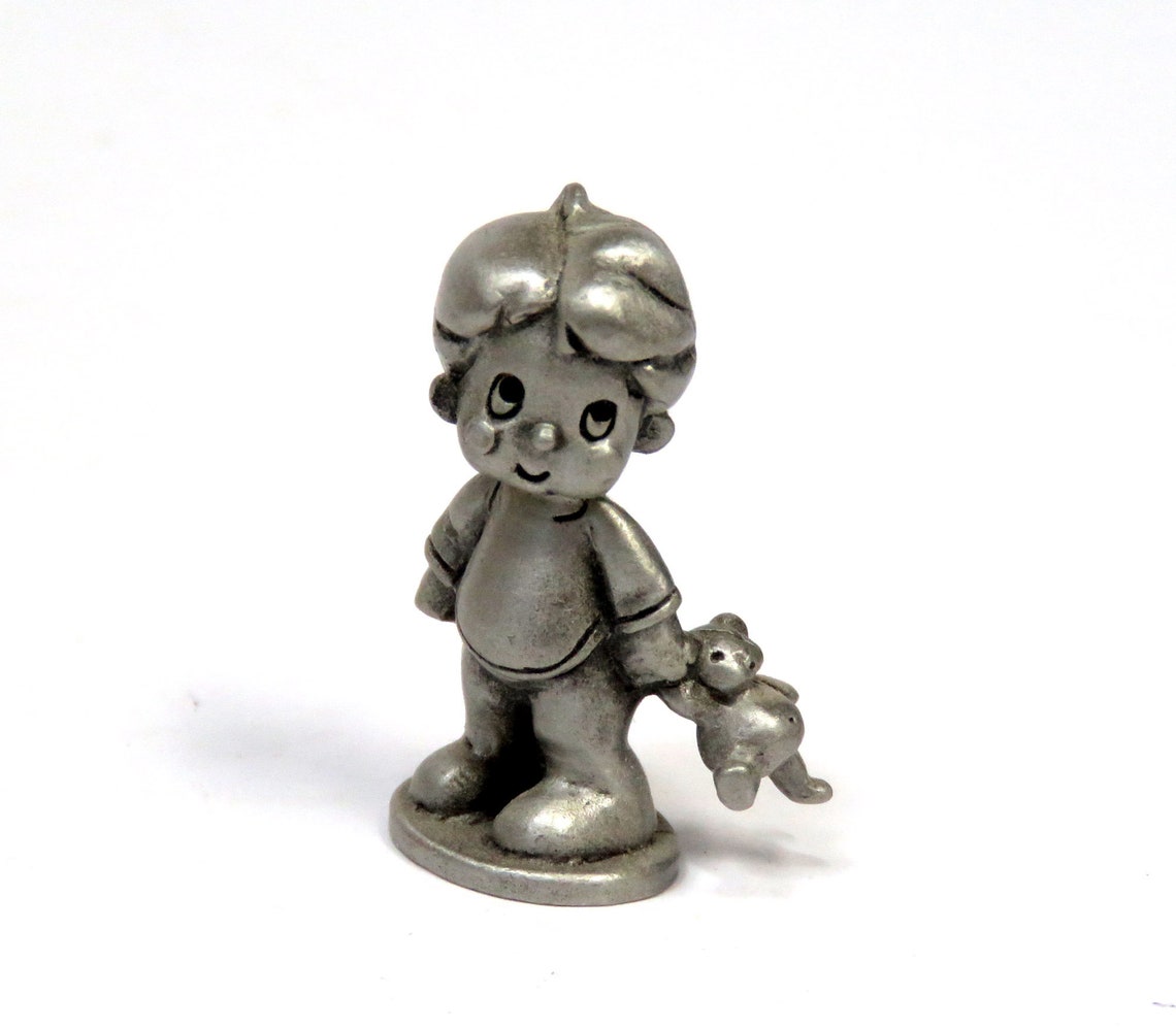 tiny pewter figurines