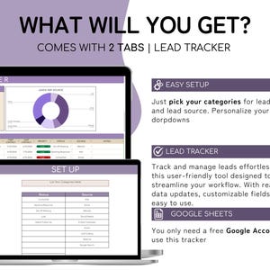 Lead Tracker Google Sheets | Digital Client Management | Communication ...