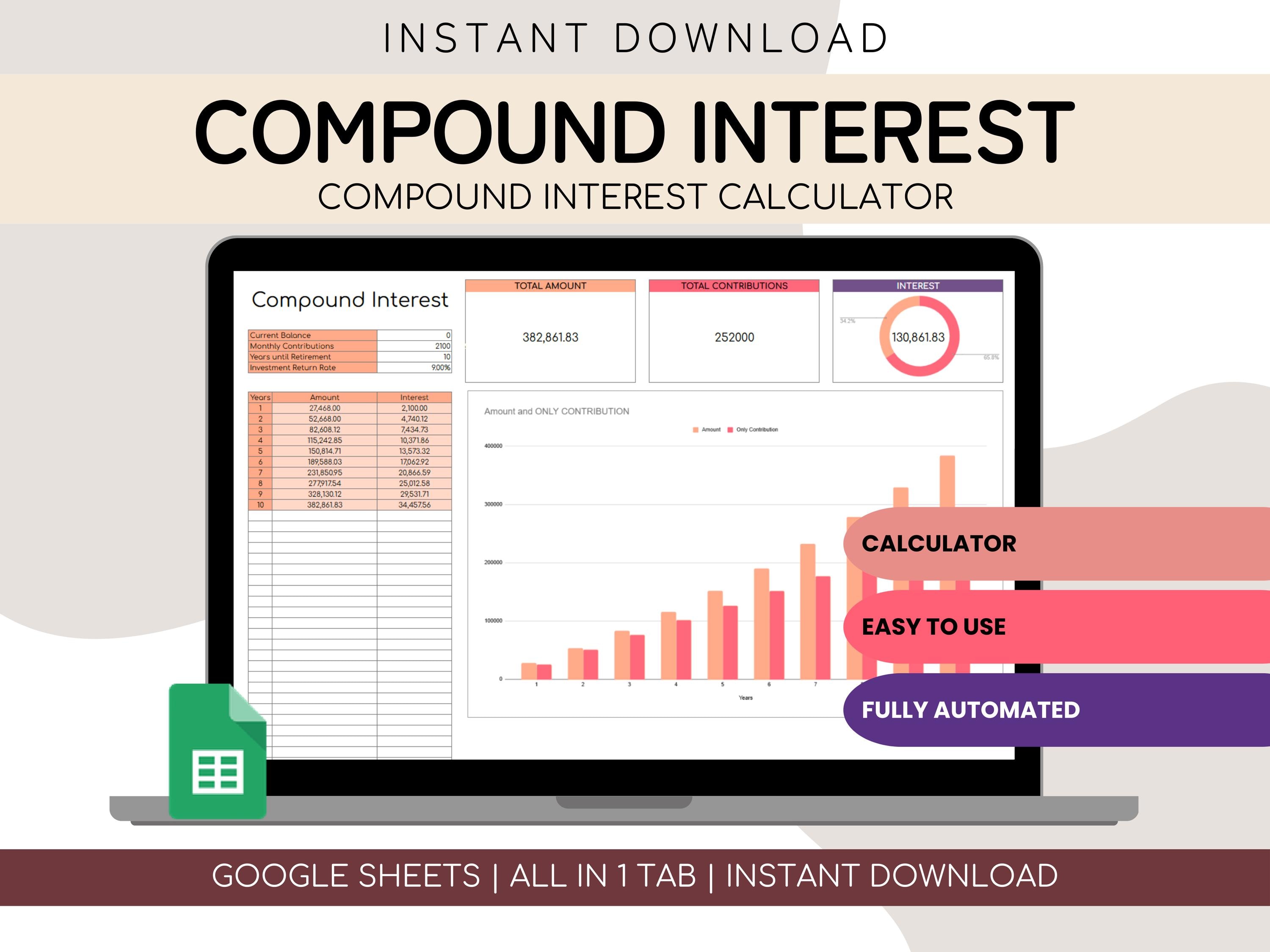 Compounding Interest Calculator